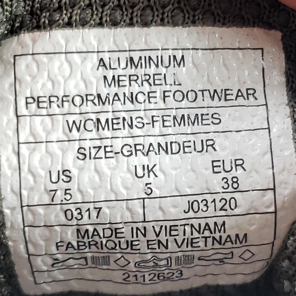 Merrell Womens Trail Hiking Sz 7.5 - Picture 11 of 11